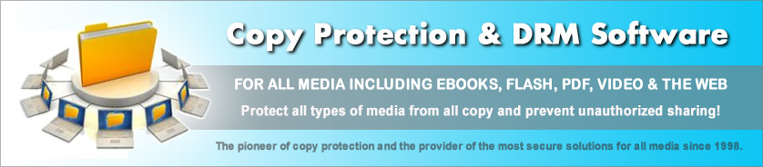 Copy Protection and Rights Management (DRM) Software for All Media